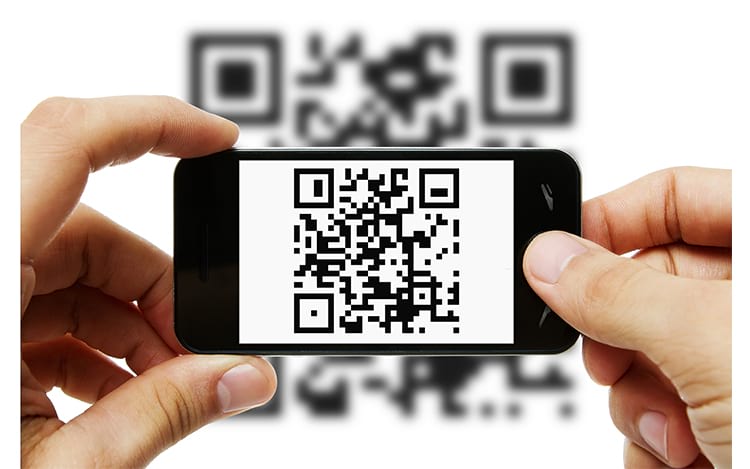 Leitura de QR Code por smartphone